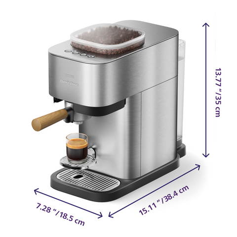 Philips Baristina Plus Espresso Machine, stainless steel