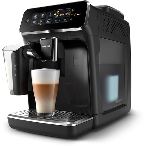 Philips 3200 Series Fully Automatic Espresso Machine - LatteGo with Americano, Black