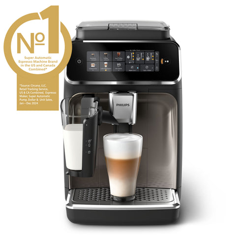 Philips 3300 Series Fully Automatic Espresso Machine - LatteGo