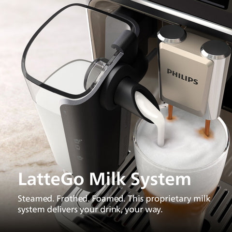 Philips 4400 Series Fully Automatic Espresso Machine - LatteGo