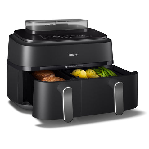 Philips Airfryer 5000 Series Dual Basket with Steam