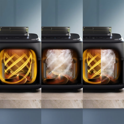 Philips Airfryer 5000 Series Dual Basket with Steam